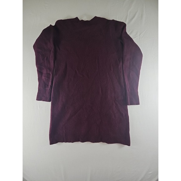 Rugby Ralph Lauren Wool Cashmere Suede Elbow Patch Preppy Tunic Sweater Dress S - Picture 6 of 16